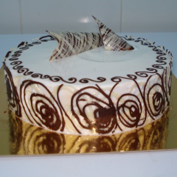 Vanilli muzlu tort